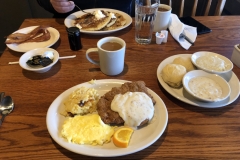 All good rover operations start with a solid breakfast!