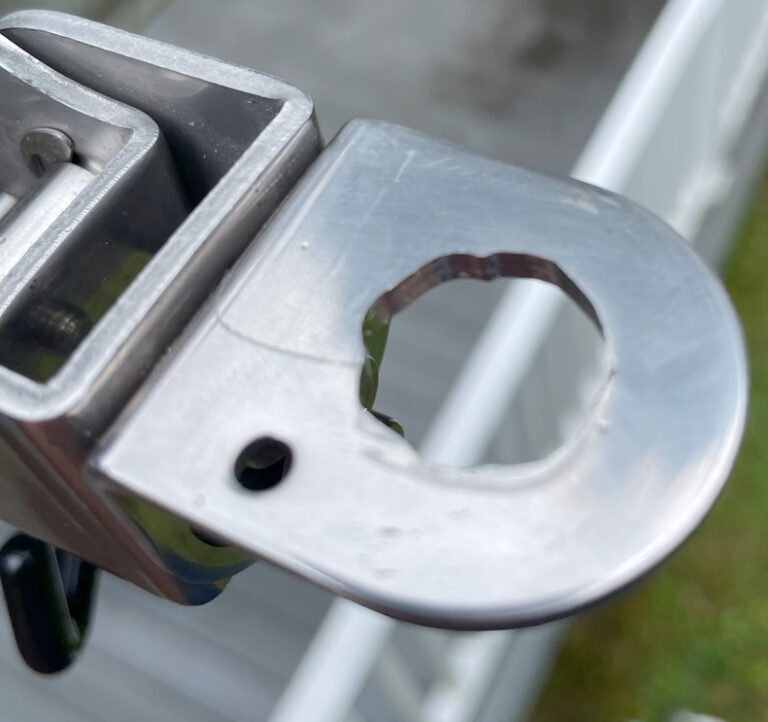 LowViz Rain Gutter Antenna Mount Wayne Technical Fanatics